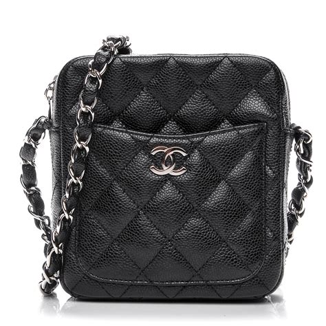 chanel camera case black|camera bag chanel.